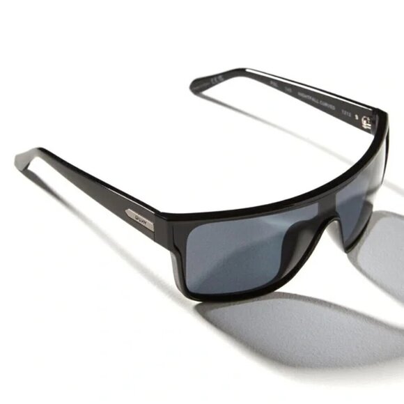 New Quay Australia Nightfall Curve Polarized Black Frame Large Sunglasses Unisex - Picture 6 of 16